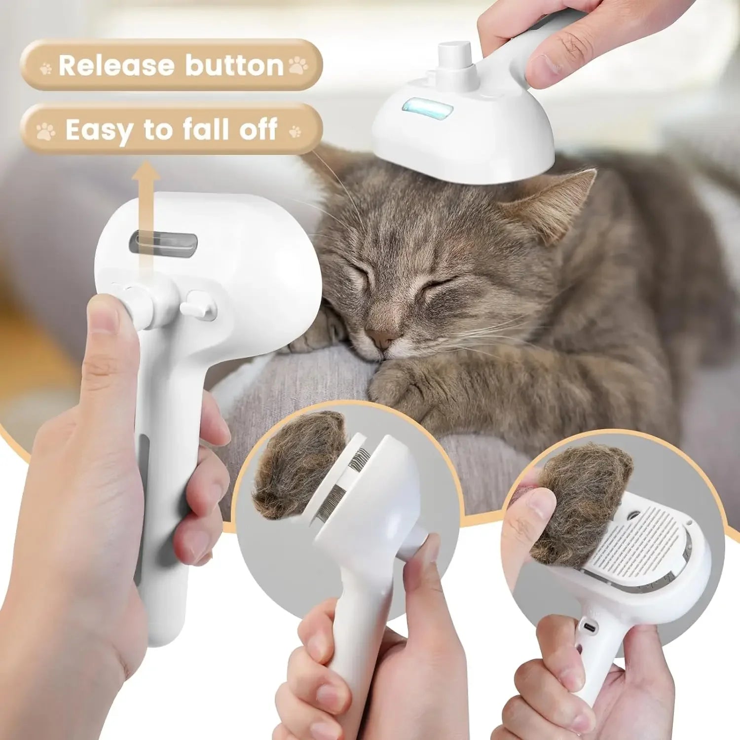 Steam Smooth Pet Comb