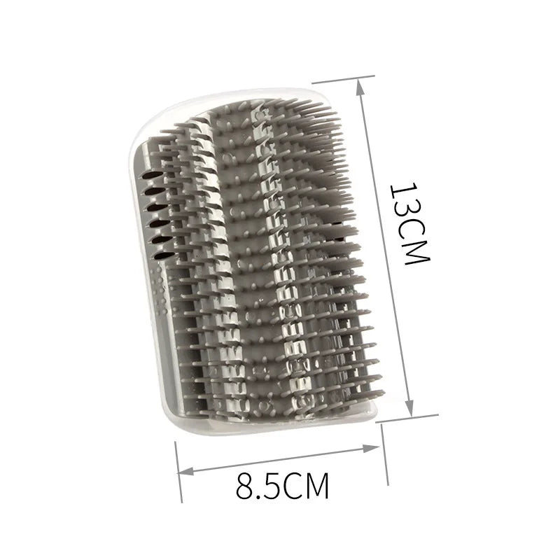 Corner Pet Massage & Scratcher Brush