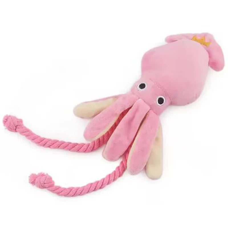 Chew Cotton Rope Octopus Toy