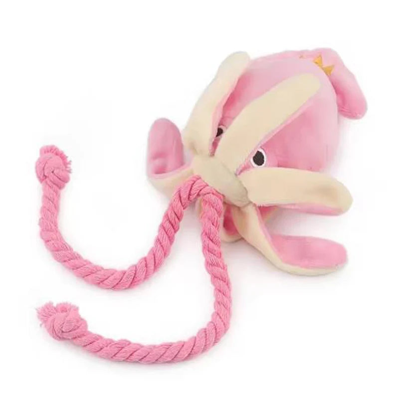 Chew Cotton Rope Octopus Toy