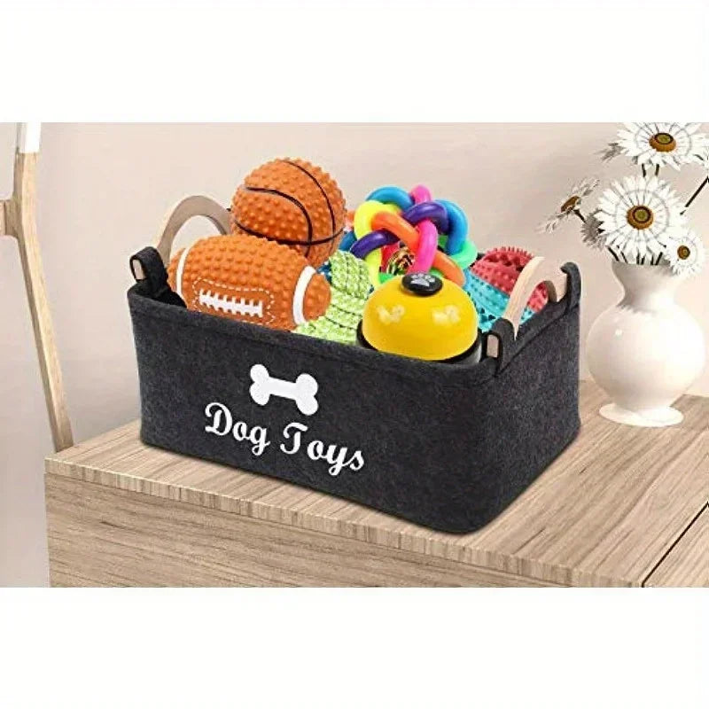 Pet Toy Storage Basket