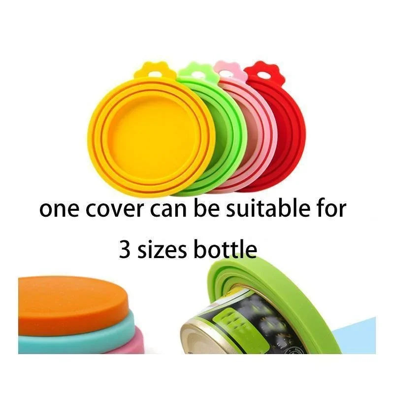Pet Food Can Silicone Cover