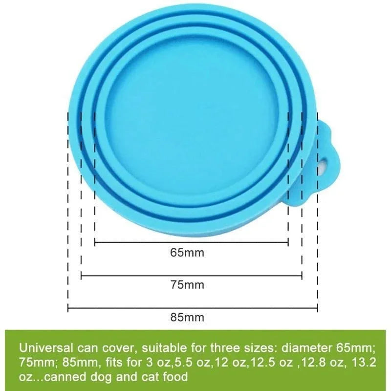 Pet Food Can Silicone Cover