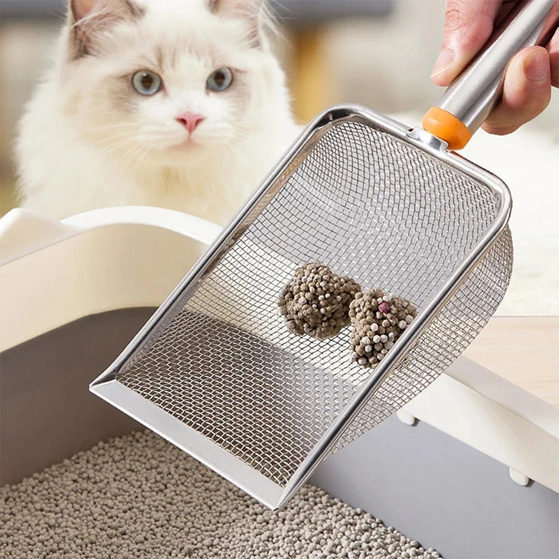 Stainless Steel Cat Litter Scoop