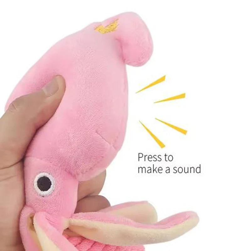 Chew Cotton Rope Octopus Toy