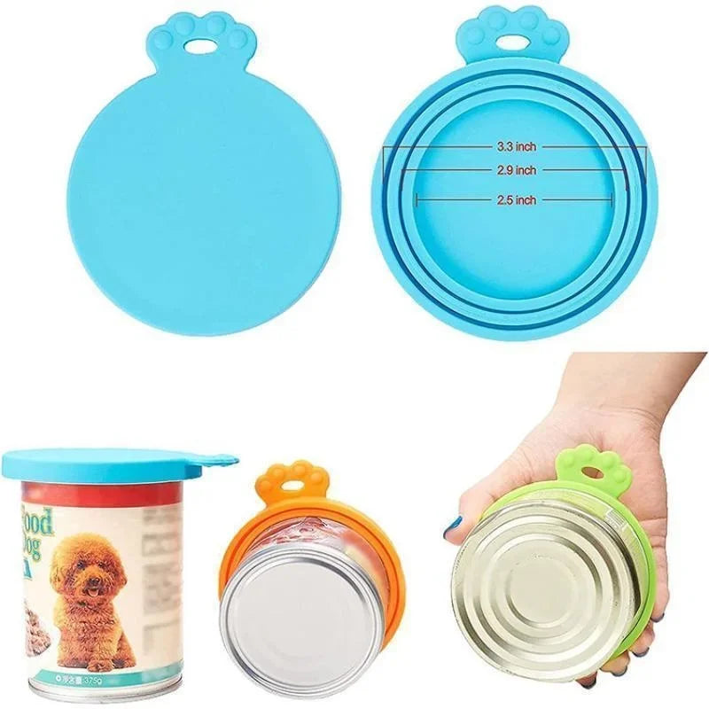 Pet Food Can Silicone Cover