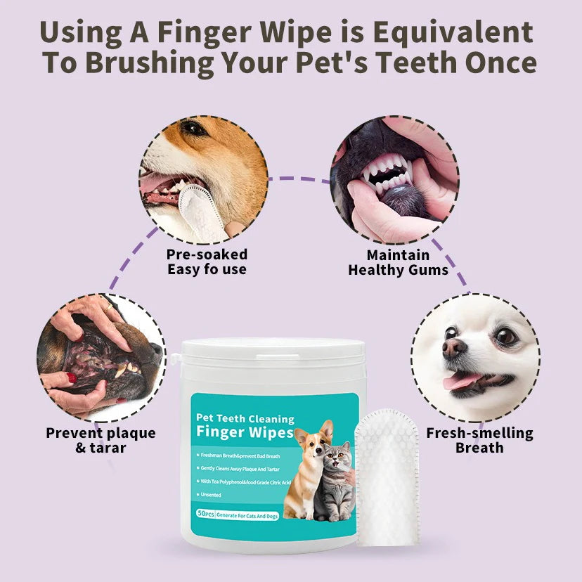 Cleaning Finger Wipes
