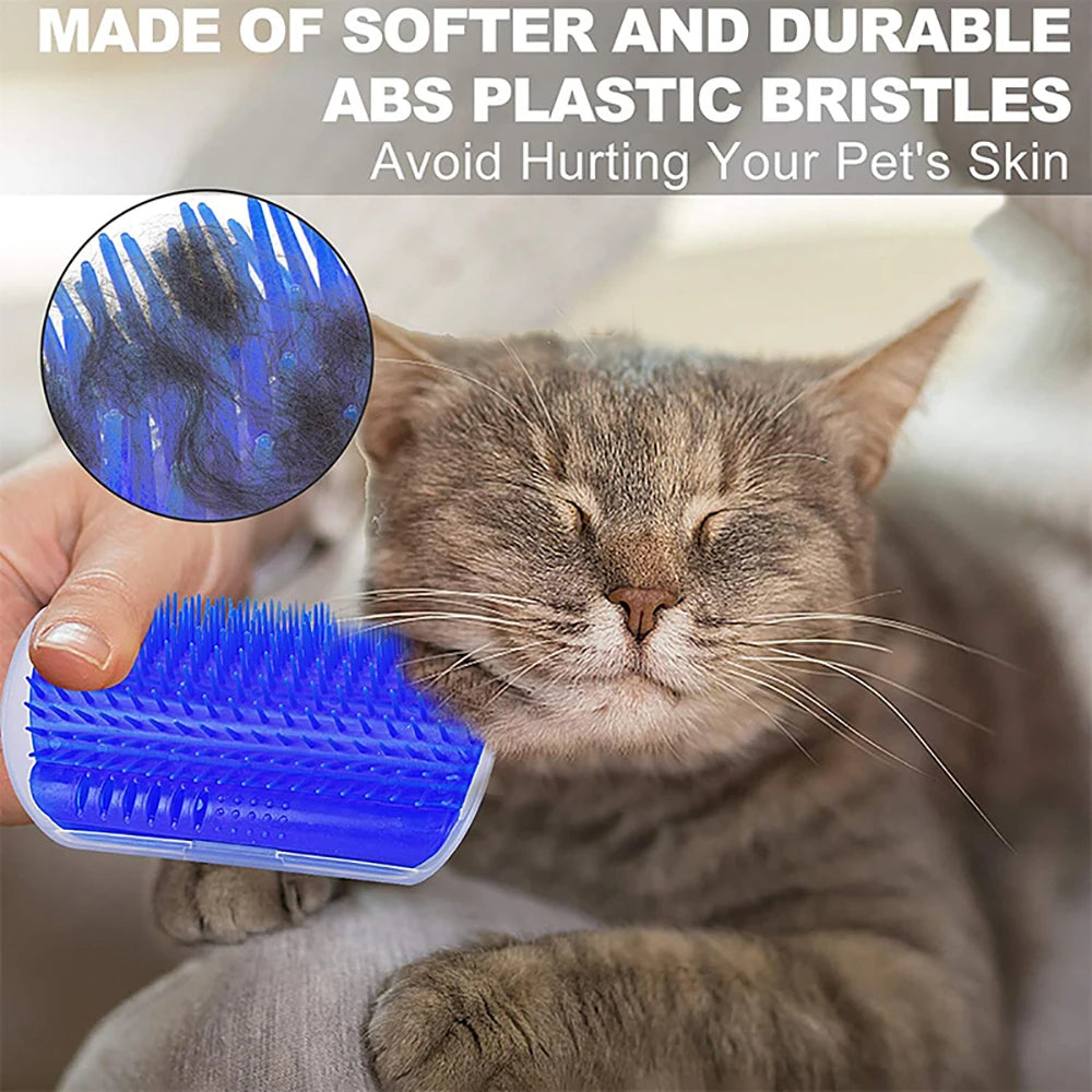 Corner Pet Massage & Scratcher Brush
