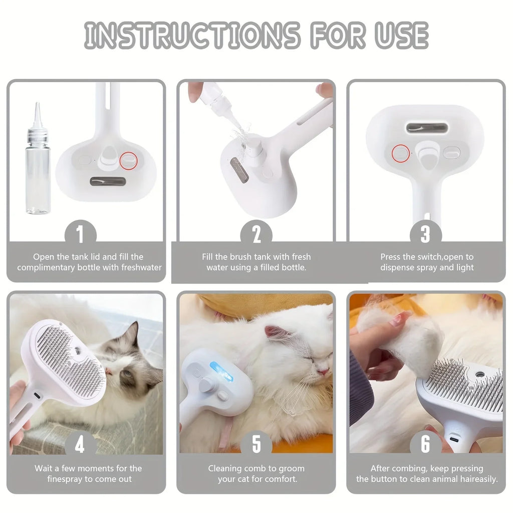 Steam Smooth Pet Comb