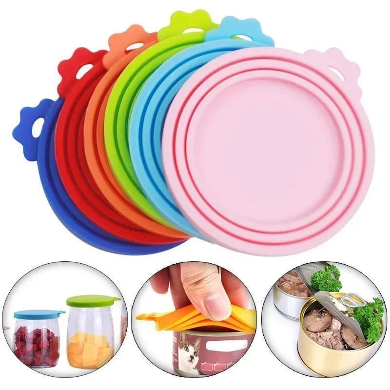 Pet Food Can Silicone Cover