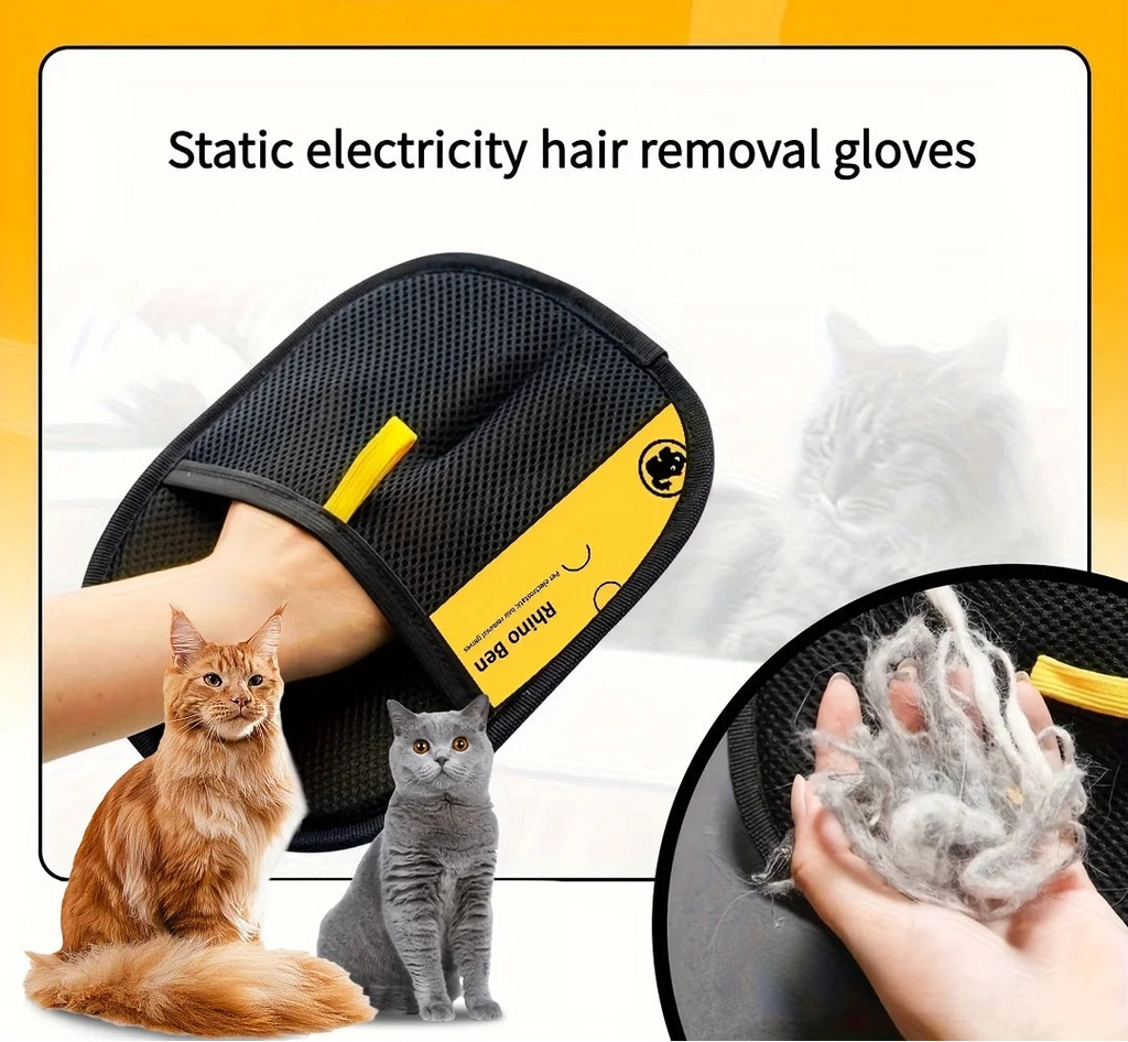 Large Pet Hair Removal Gloves