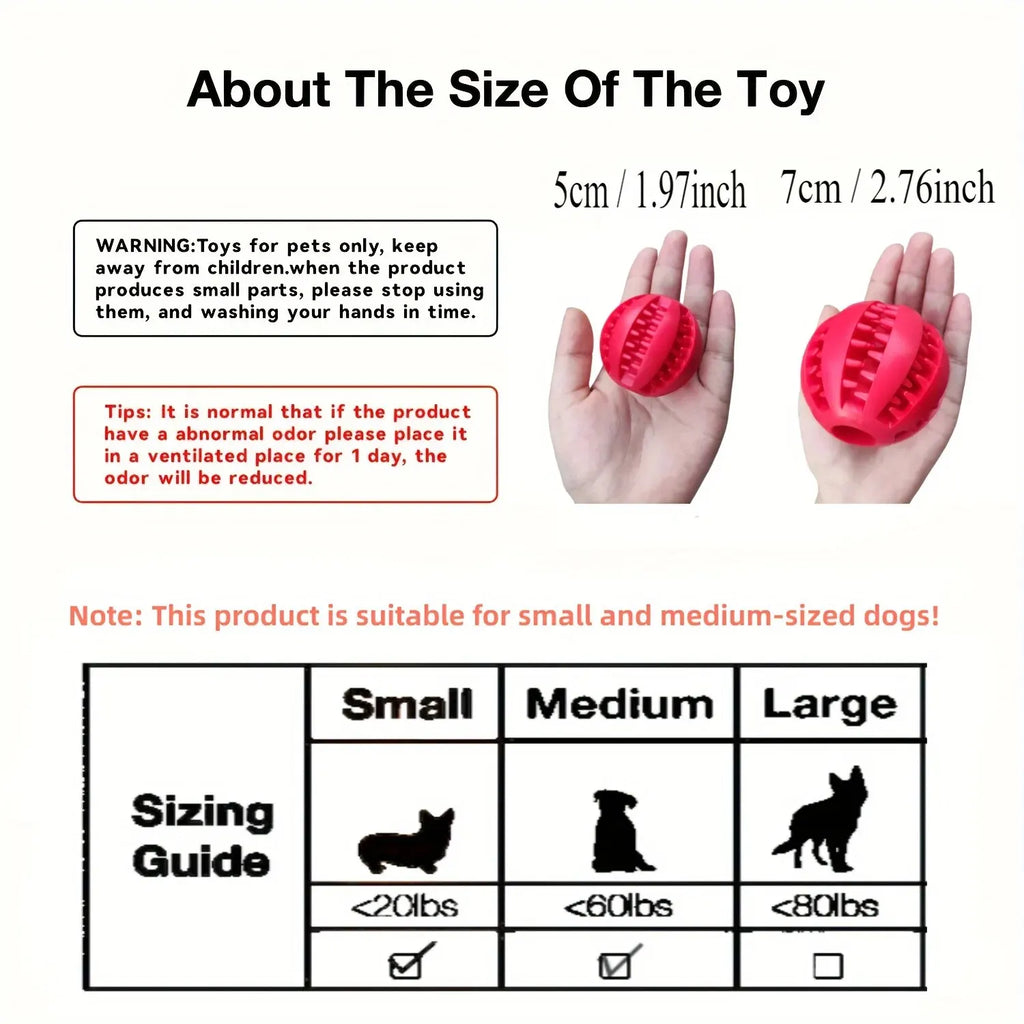 Interactive Treat & Chew Ball