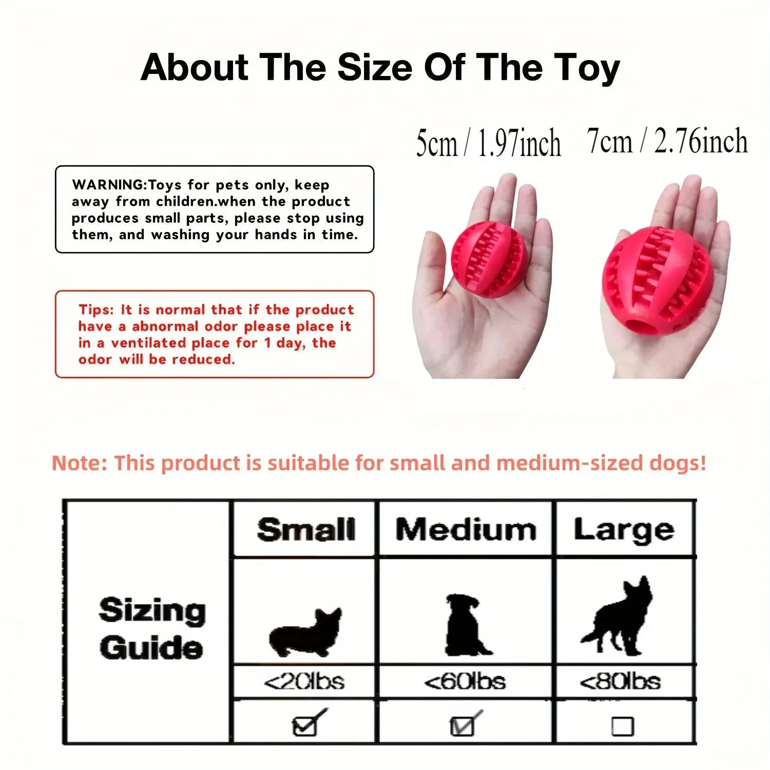 Interactive Treat & Chew Ball