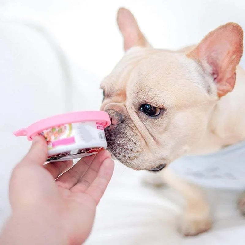 Pet Food Can Silicone Cover